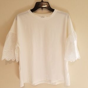 Carly Jean Los Angeles white top